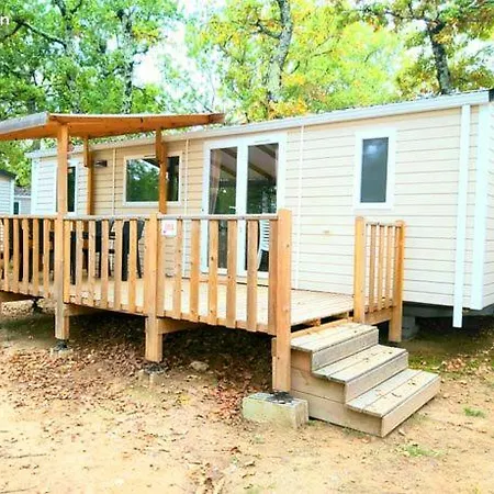 Mobil Home Climatise 6Pers. 3Ch Camping Domaine De Chaussy 5* Ardeche Lagorce  Exterior photo