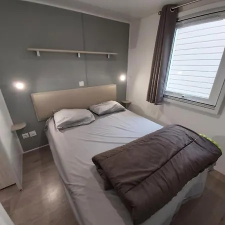Mobil Home Climatise 6Pers. 3Ch Camping Domaine De Chaussy 5* Ardeche Lagorce  Exterior photo