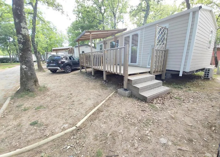 Mobil Home Climatise 6Pers. 3Ch Camping Domaine De Chaussy 5* Ardeche