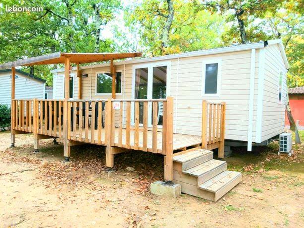 Mobil Climatise 6pers. 3ch Domaine De Chaussy 5* Ardeche